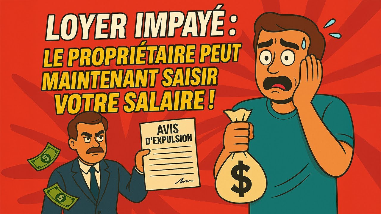 Loyers impayés : plus besoin de juge pour vider votre compte en banque 😱