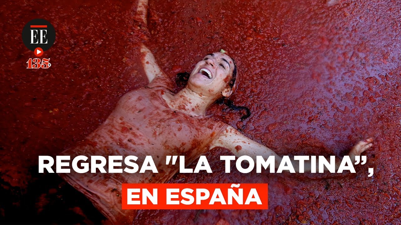 Vuelve “La Tomatina”, la famosa batalla de tomates en Buñol, España | El Espectador