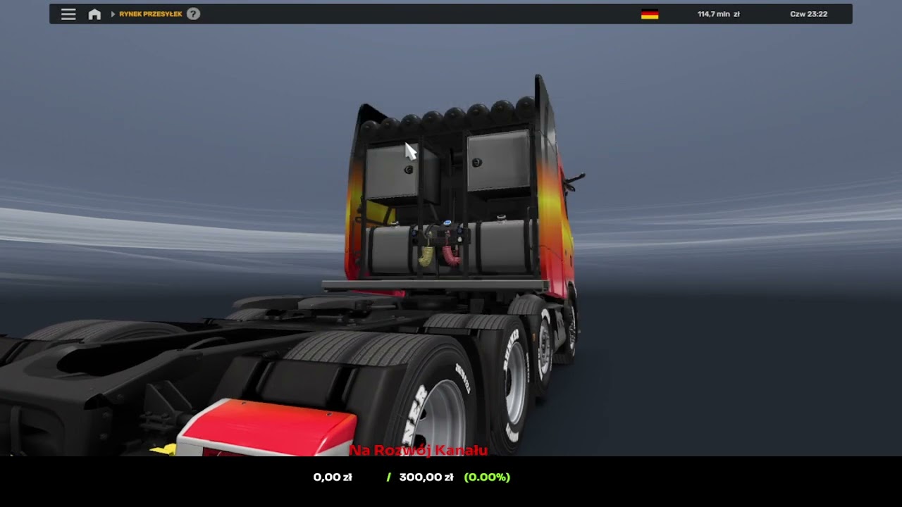 Czas na gabaryty - czyli jazda w ETS2 (Live Twitch)