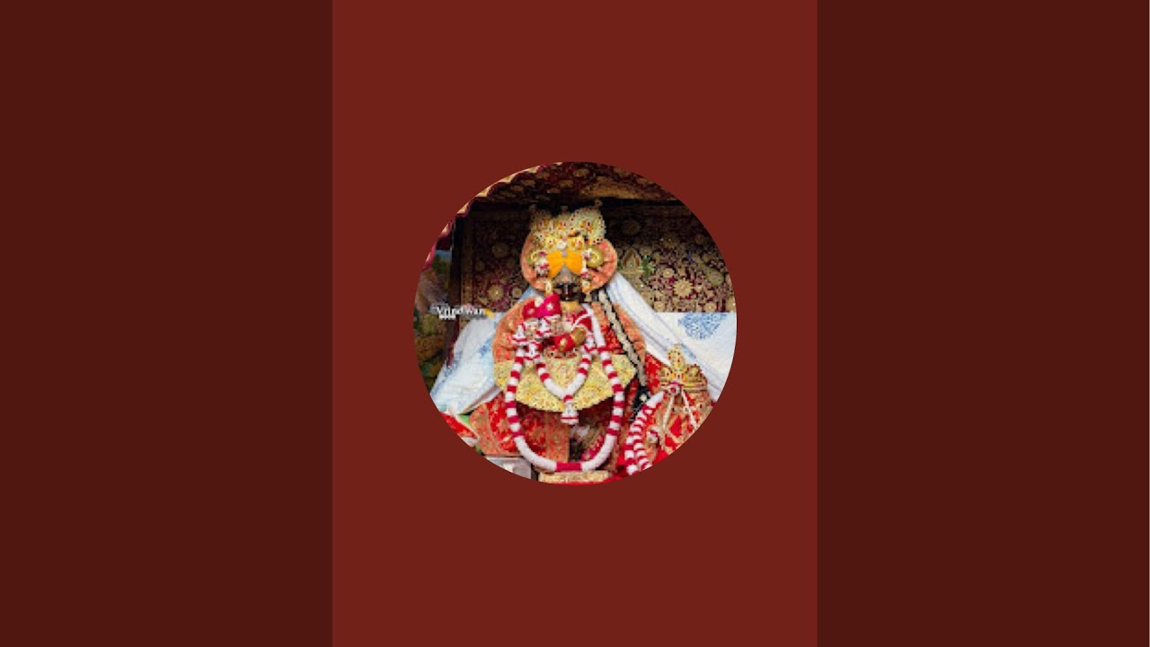 Shri Radhavallabh ji live darshan shri dham Vrindavan se.