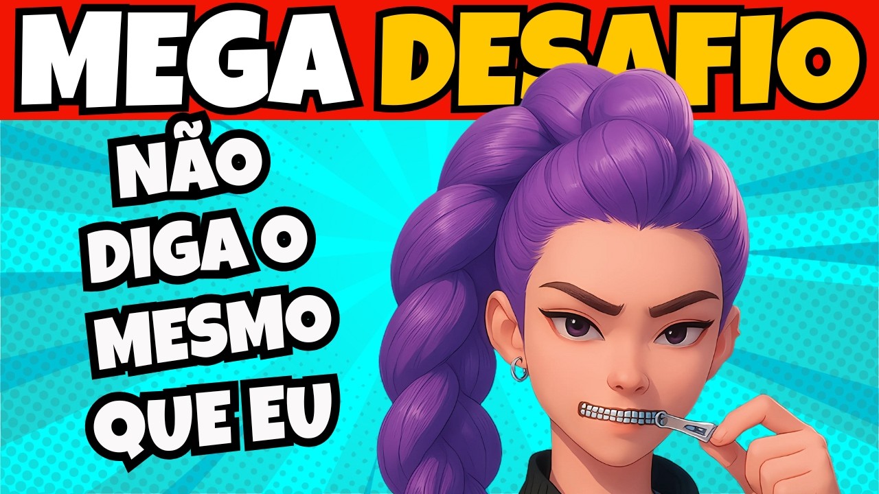 N&atilde;o Diga O Mesmo Que Eu! | Mega Desafio | N&atilde;o Repita o que Eu Digo | Quiz Tap