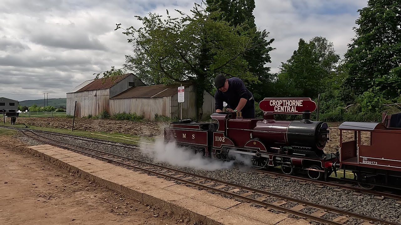 Cropthorne Light Railway 2025  (4k  50fps)