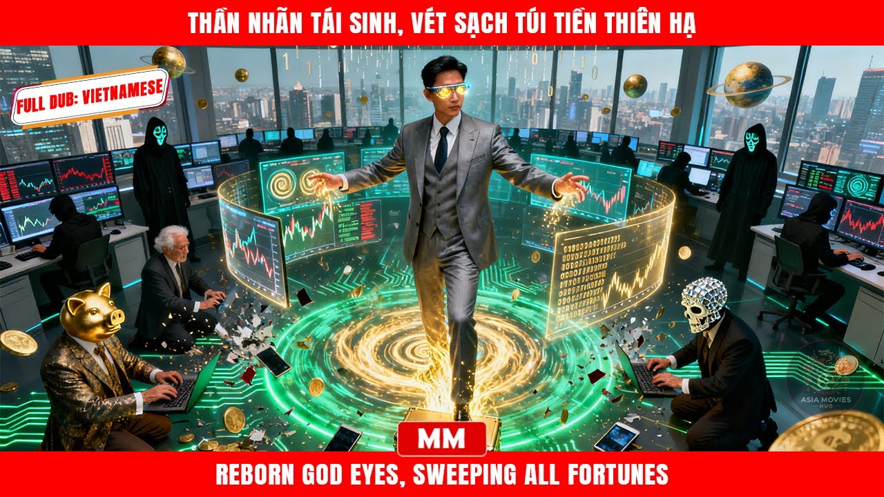 Thần Nhãn Tái Sinh, Vét Sạch Túi Tiền Thiên Hạ | Siêu Phẩm Tổng Tài Hành Động | Phim Châu Á