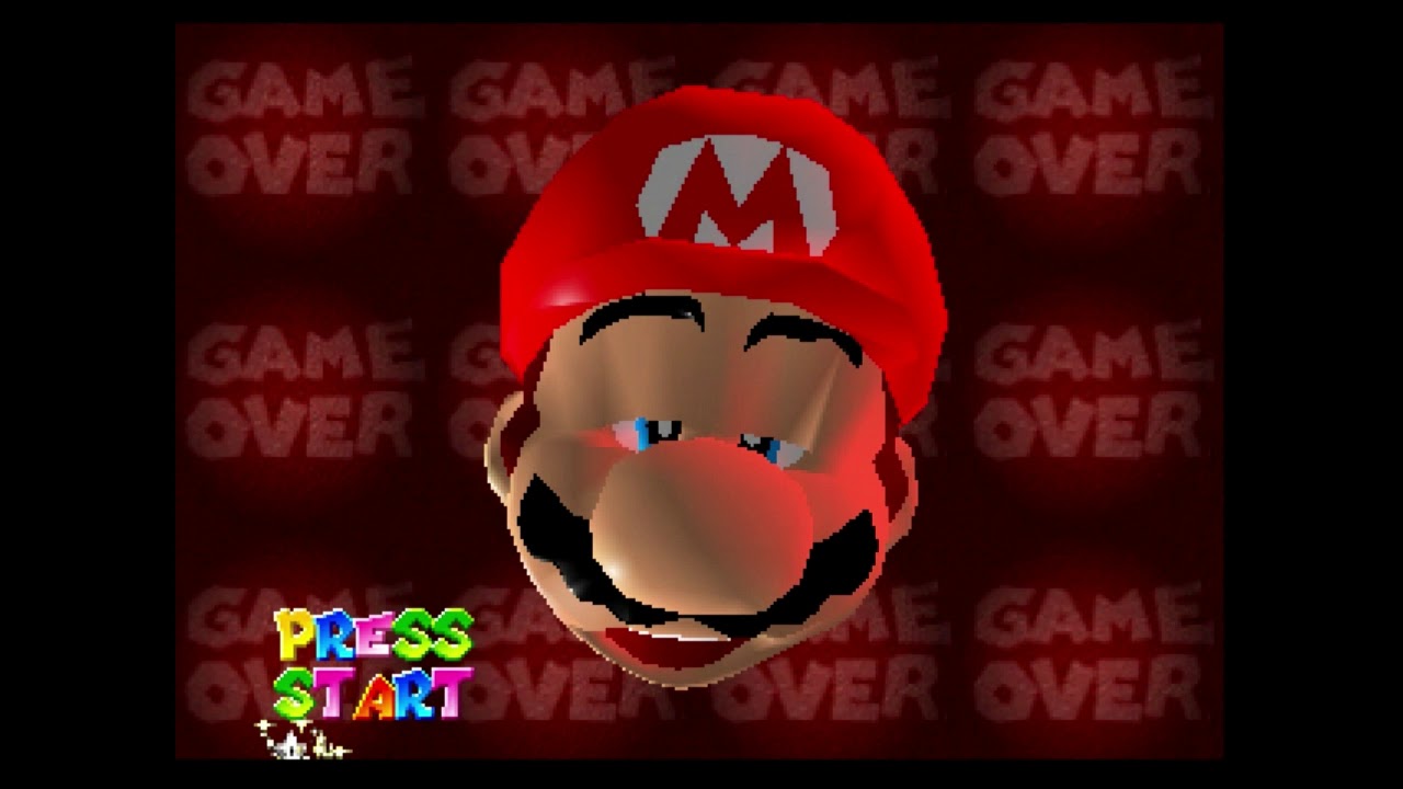 Game Over: Super Mario 64 (Nintendo 64)