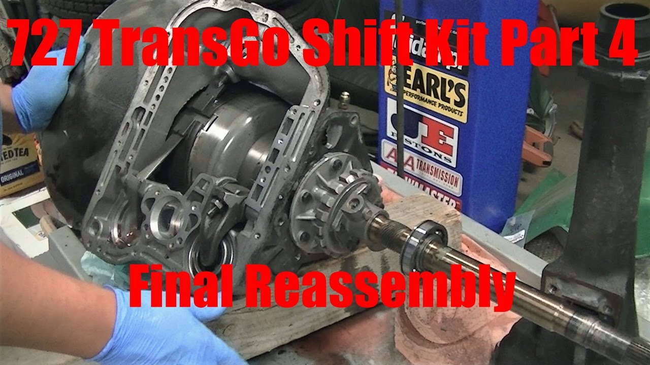 727 Chrysler Transmission - TransGo Shift Final Install PART 4