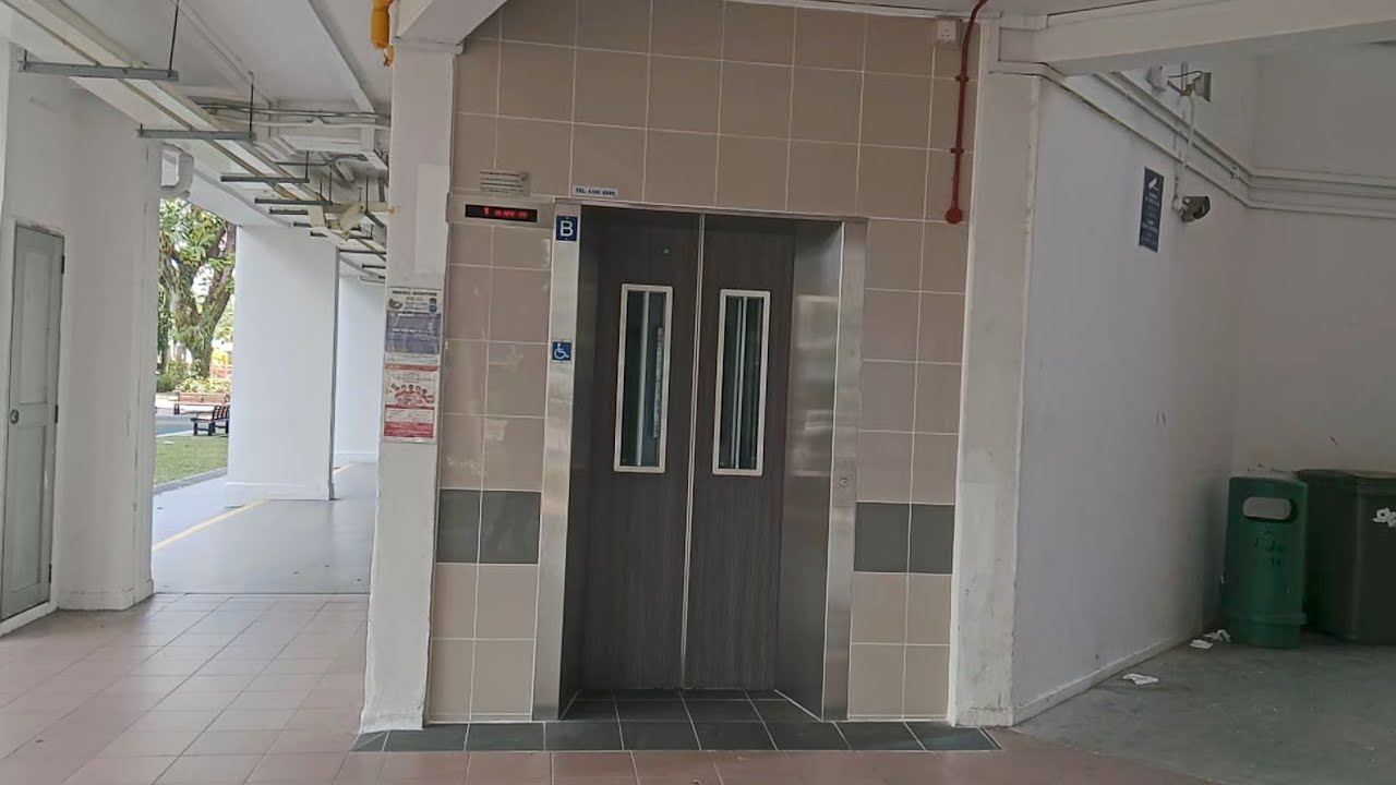 (600 Subscribe Special) BRAND NEW Block 23 Hougang Avenue 3 IFE elevator lift B tractions 