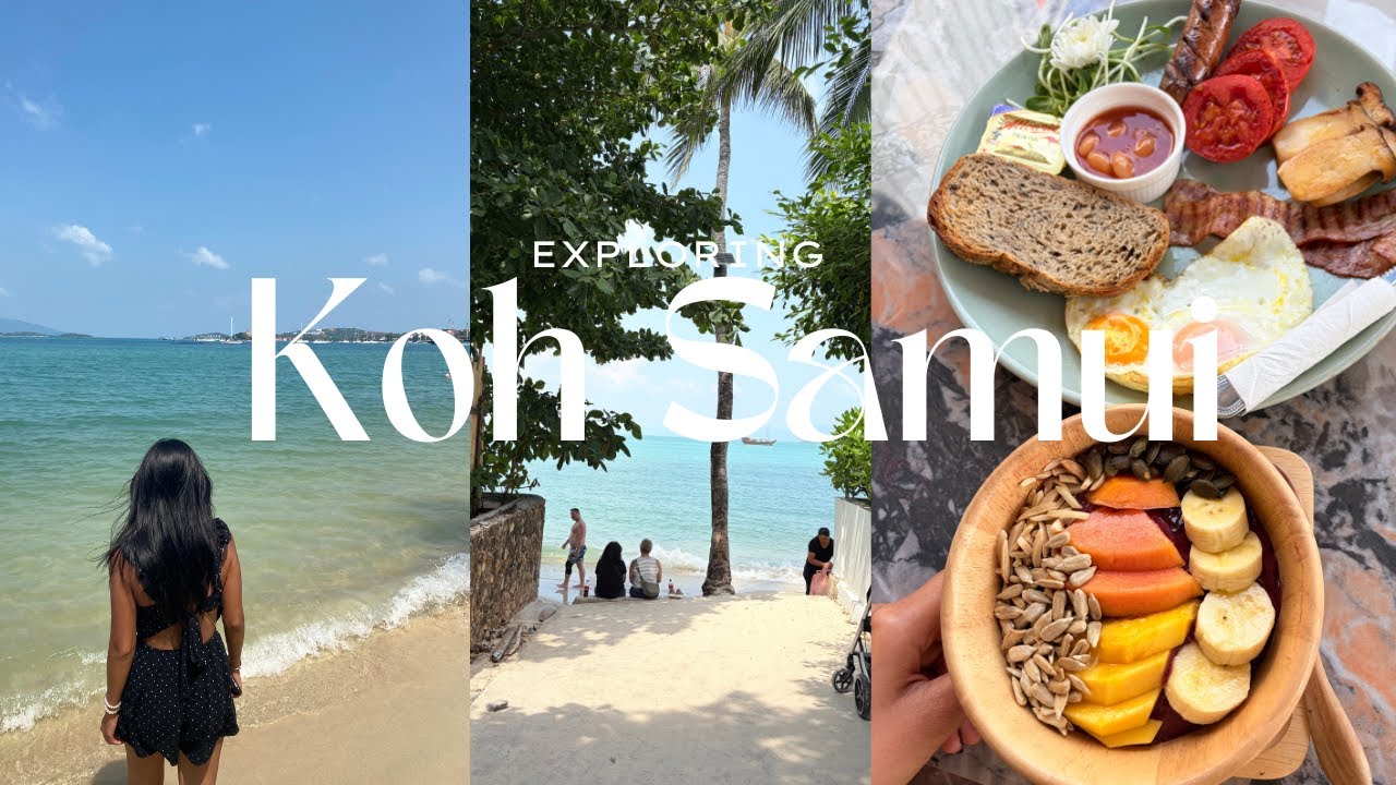 First time in Koh Samui 🇹🇭| Cheap Market, Street Food, Beautiful Beaches