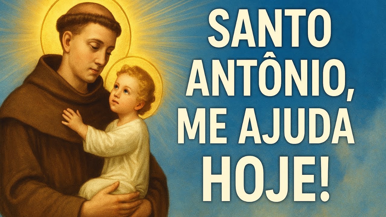 ORAÇÃO PODEROSA DE SANTO ANTÔNIO 🙏 Para Conquistar Milagres e Bençãos Urgentes