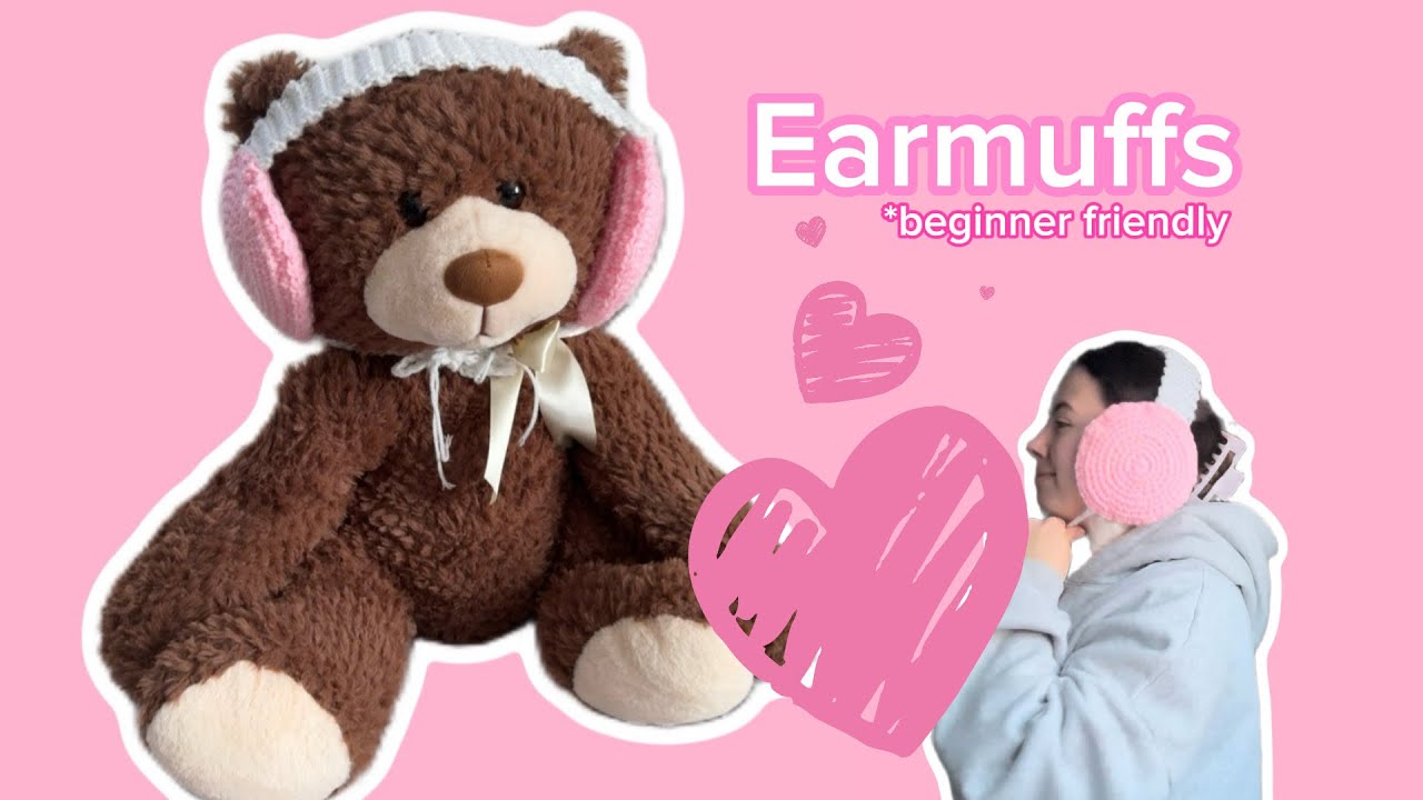 Earmuffs | Crochet Tutorial | Beginner Friendly 