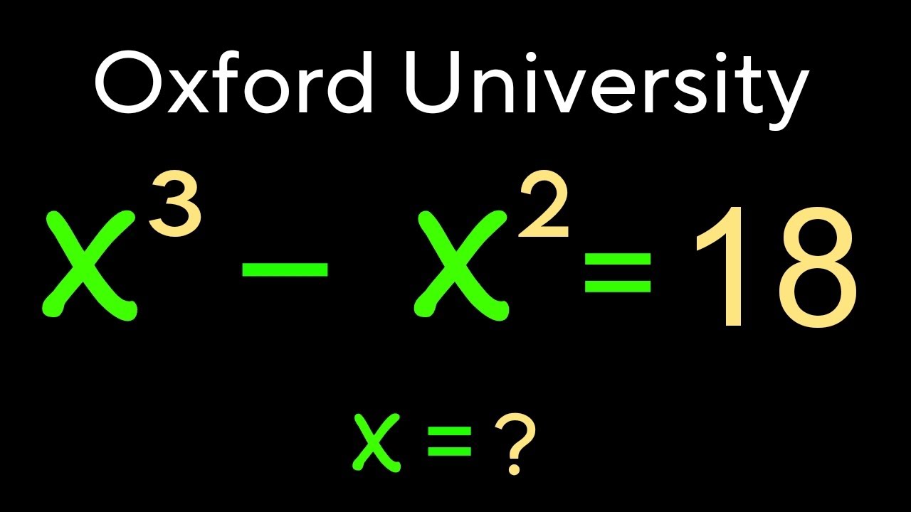 Oxford University Admission Interview Tricks | 99% Failed Admission Exam | Algebra Aptitude Test