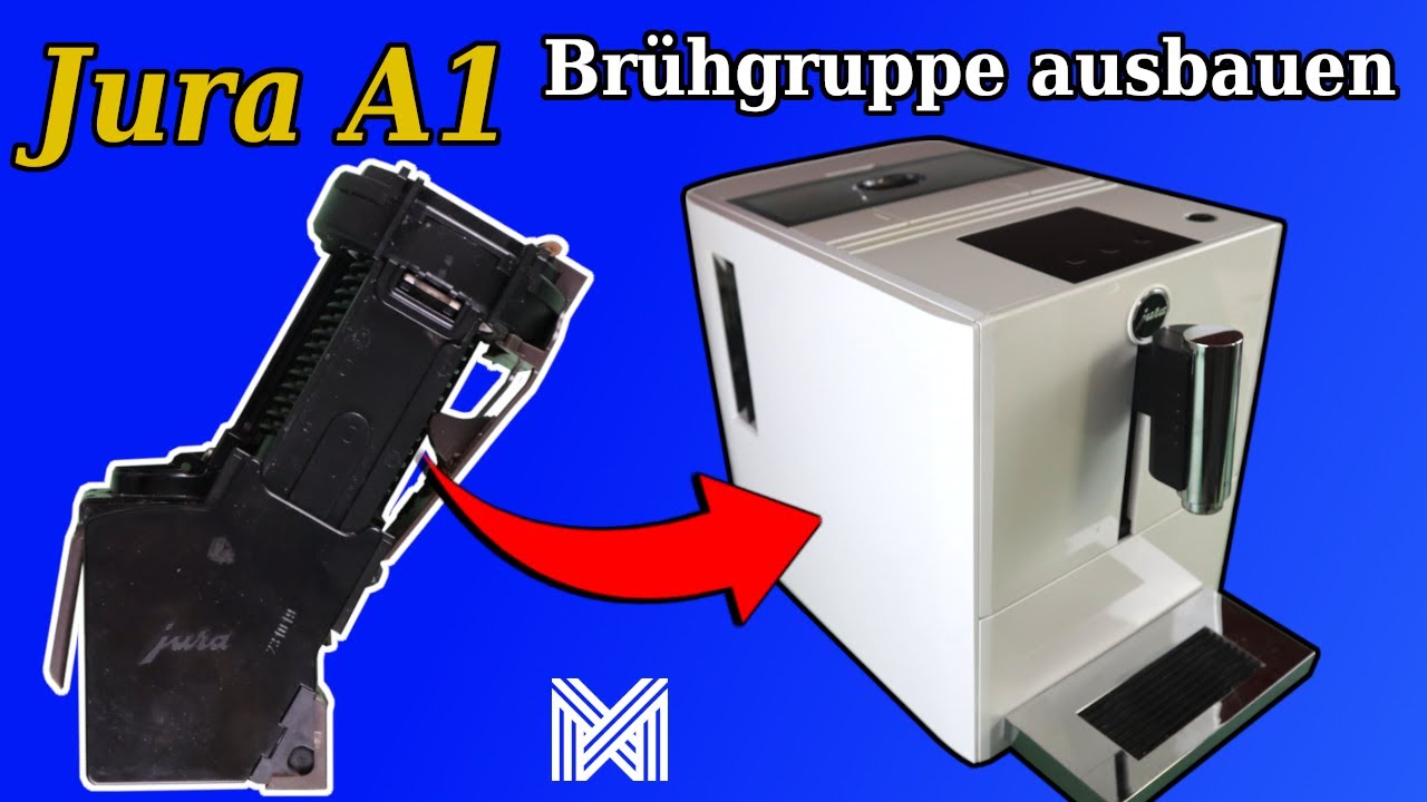 Jura A1 Brühgruppe ausbauen - Jura A-Serie zerlegen