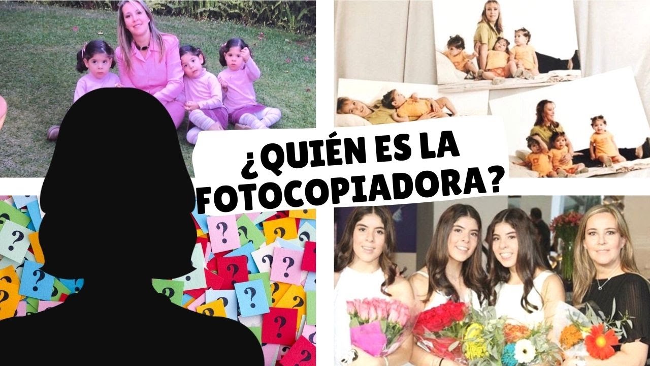 Tag de la Mamá con la Fotocopiadora - Trillizas Carrillo #trillizascarrillo