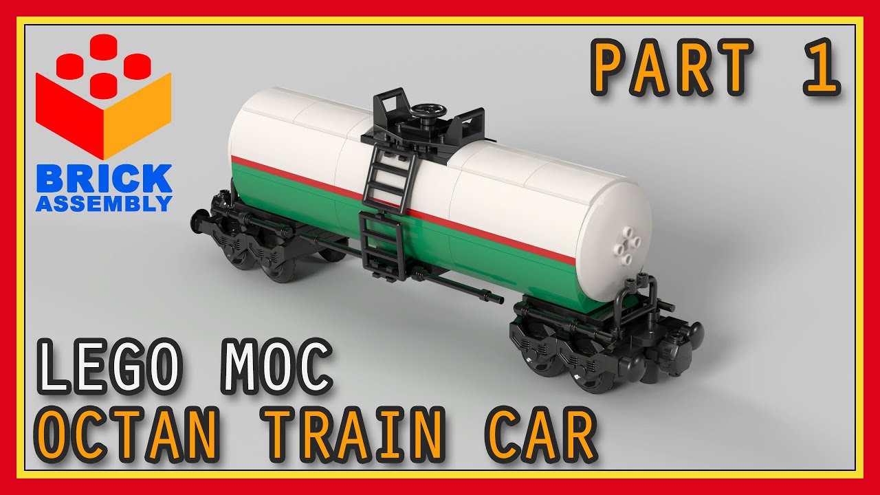 Part 1 - Design process - Octan car - Lego Train MOC - 001
