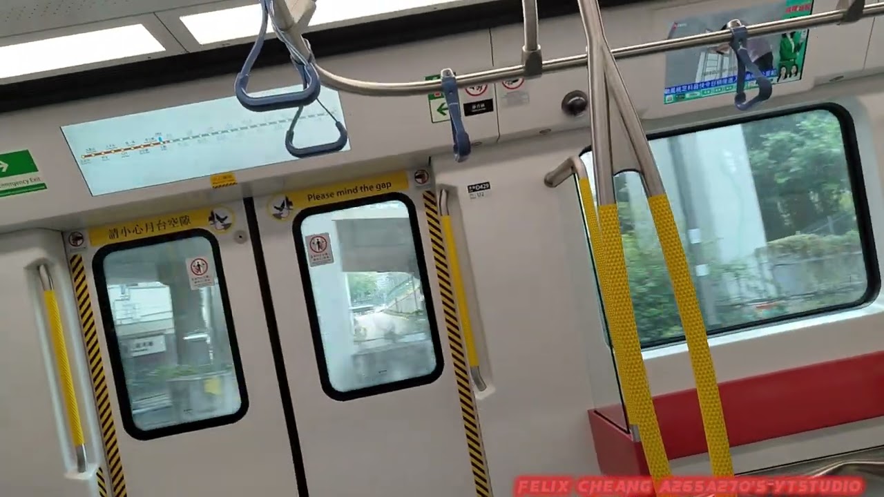 [早上繁忙時段嘅屯馬線影片終結遇到D391/D392似係新千九車卡]TML C-Train(D429/D430)鑽石山-大圍