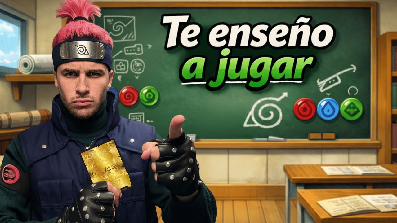 TE ENSEÑO COMO SE JUEGA A NARUTO MYTHOS TCG!​👨🏽‍🏫​ ITACHI VS GAARA ​🍥​
