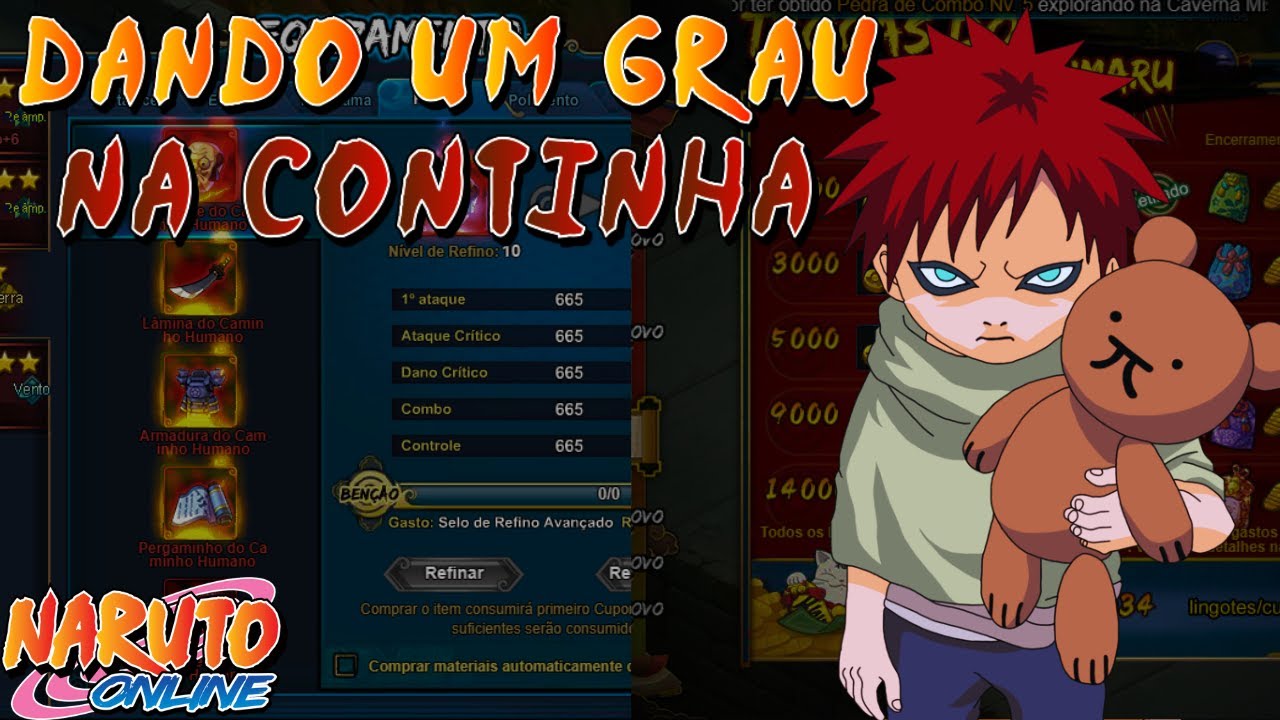 UPANDO MEUS REFINOS E ZERANDO O FUKUROKUMARU - S799, EP:60 - NARUTO ONLINE