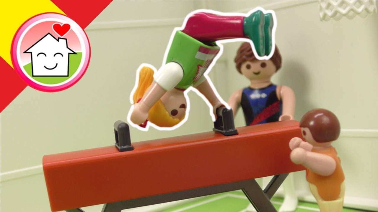 Playmobil en español Mega Pack Gimnasia - La familia Hauser