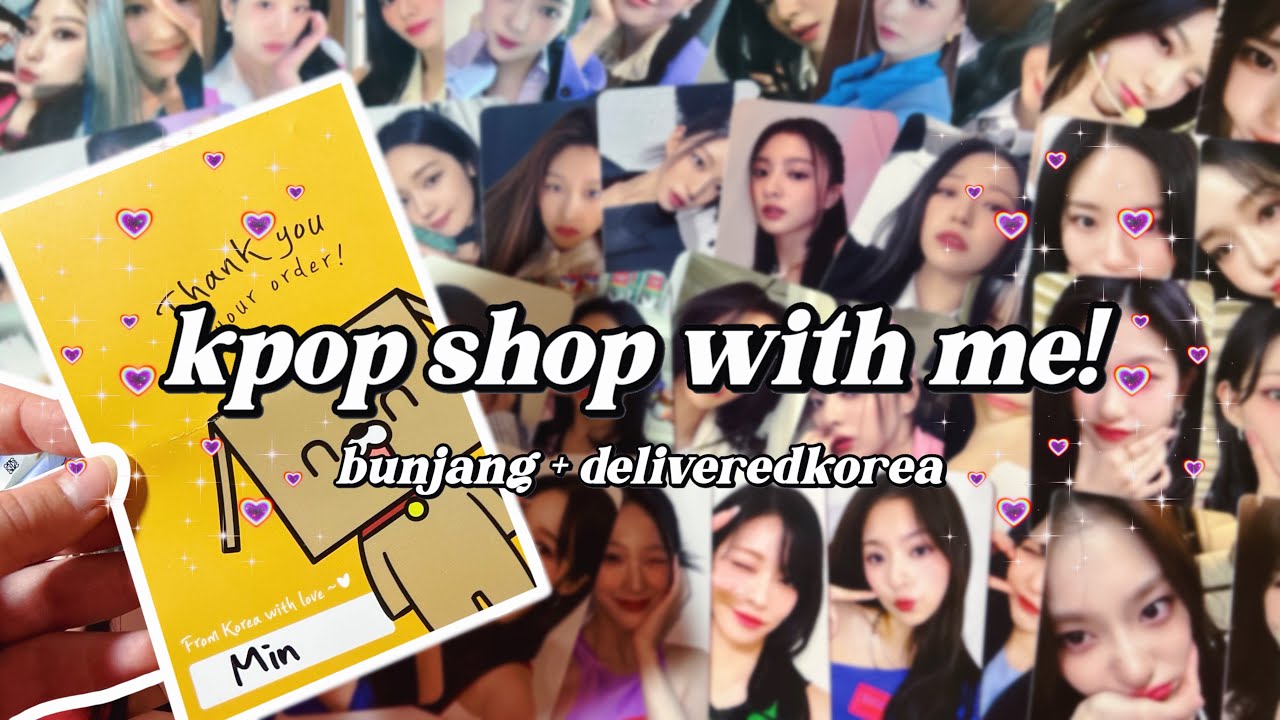kpop shop with me on bunjang! ✿ featuring deliveredkorea and my fromis collection!!