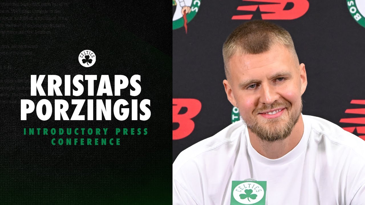 Kristaps Porzingis Introductory Press Conference
