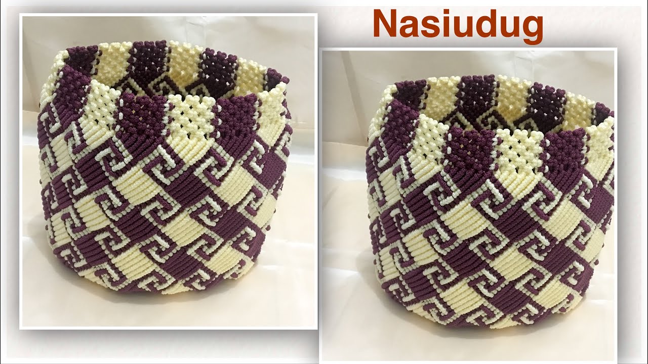 Tas tali kur 42 kepala motif labirin