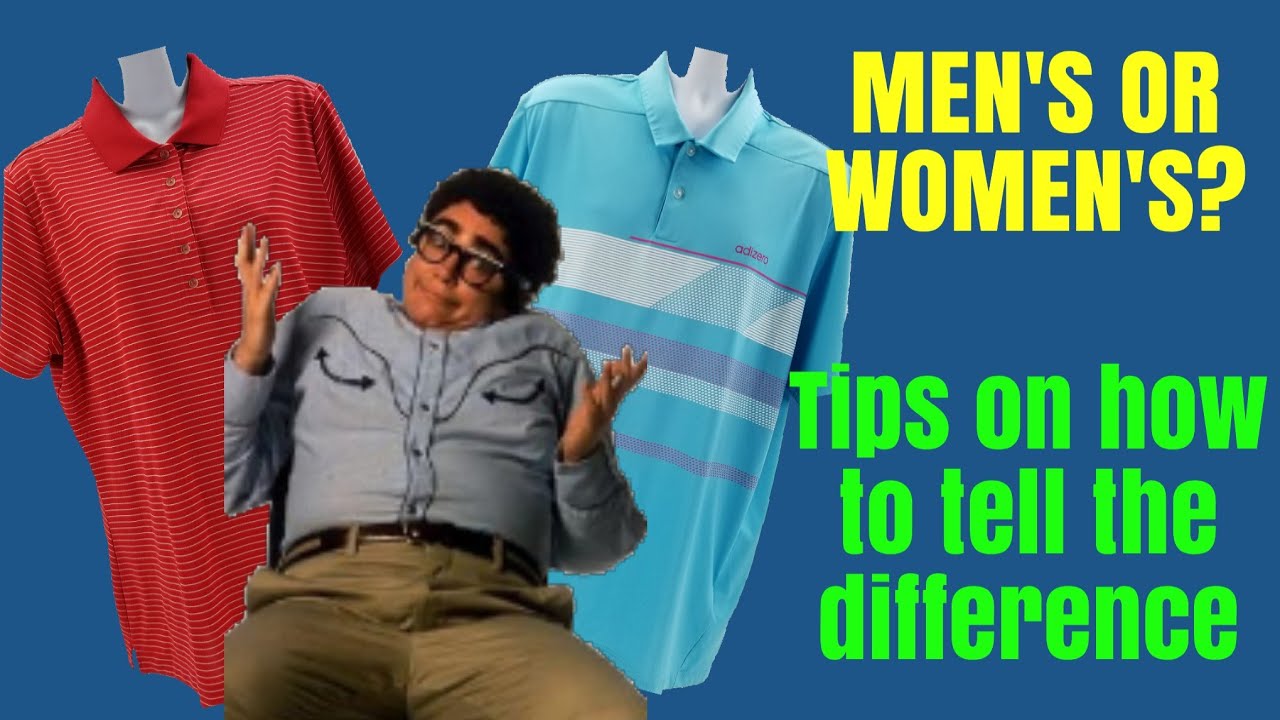 Ebay Seller Tips.  Mens or Womens?  How to Tell the Difference.