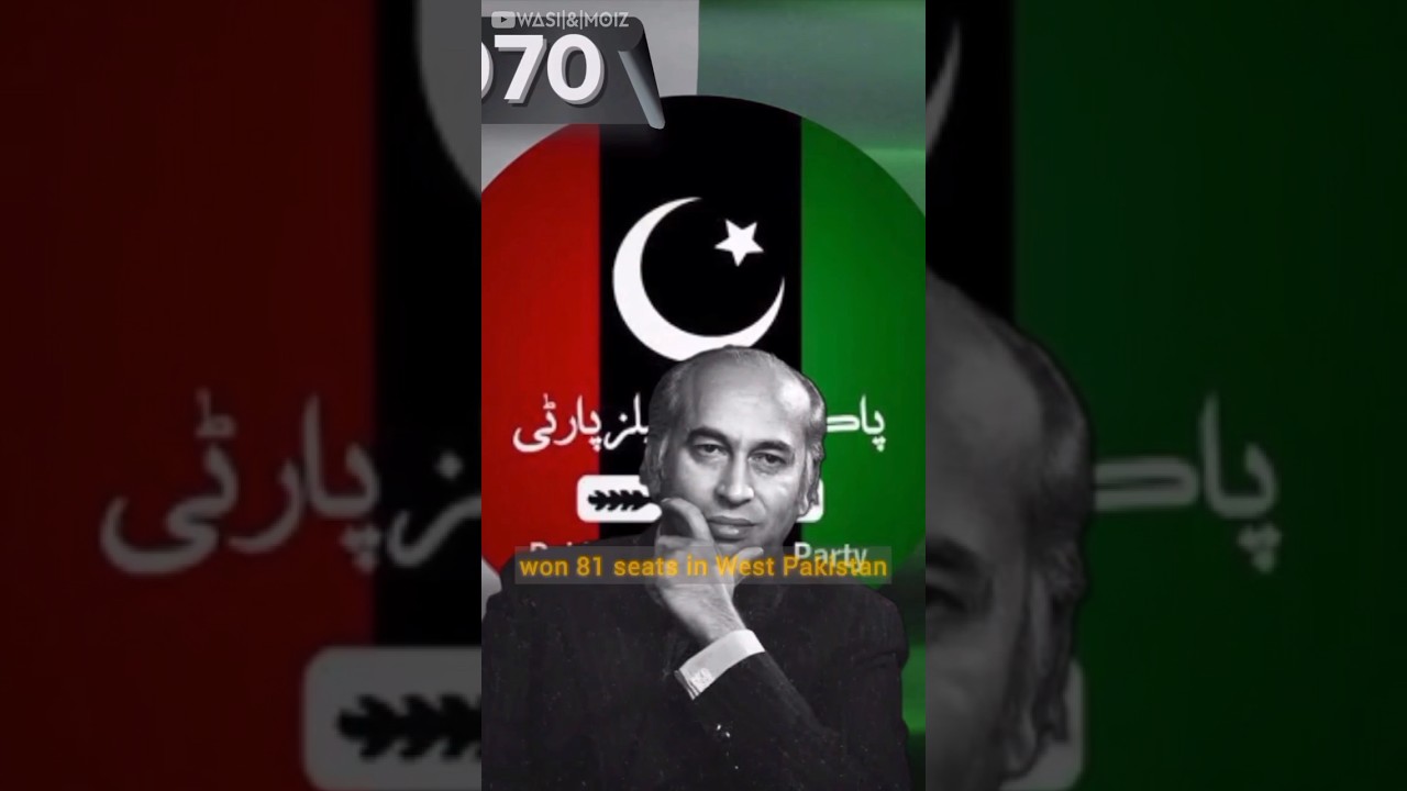 Pakistan 1st General Elections 1970 | Pakistan's Democratic History | #democracy  #trending #pti