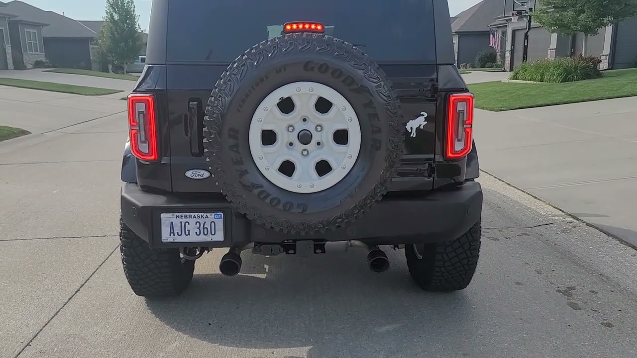 CVF Cruiser Cat-Back Exhaust for Ford Bronco 2.3L/2.7L Take-off (2.3L shown in video)