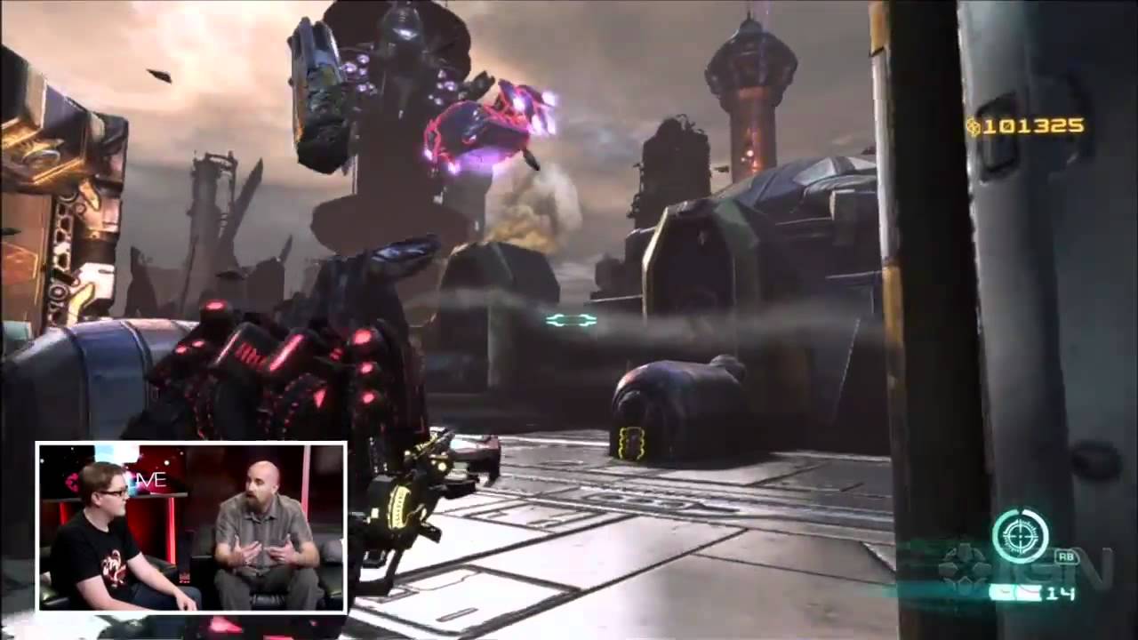 Transformers Fall of Cybertron E3 2012 Gameplay Demo - IGN Live