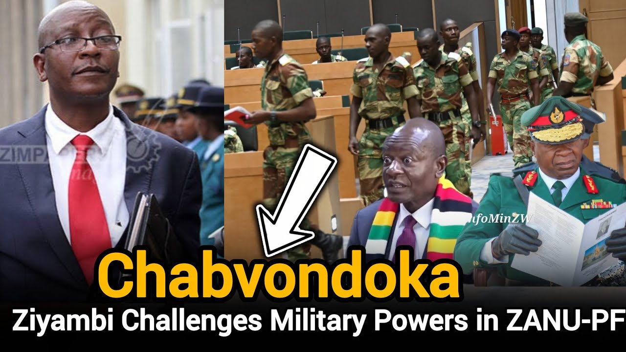 Chabvondok🤯Ziyambi Challenges Military Powers in ZANUPF Constitution as Mnangagwa Faces New Pressure