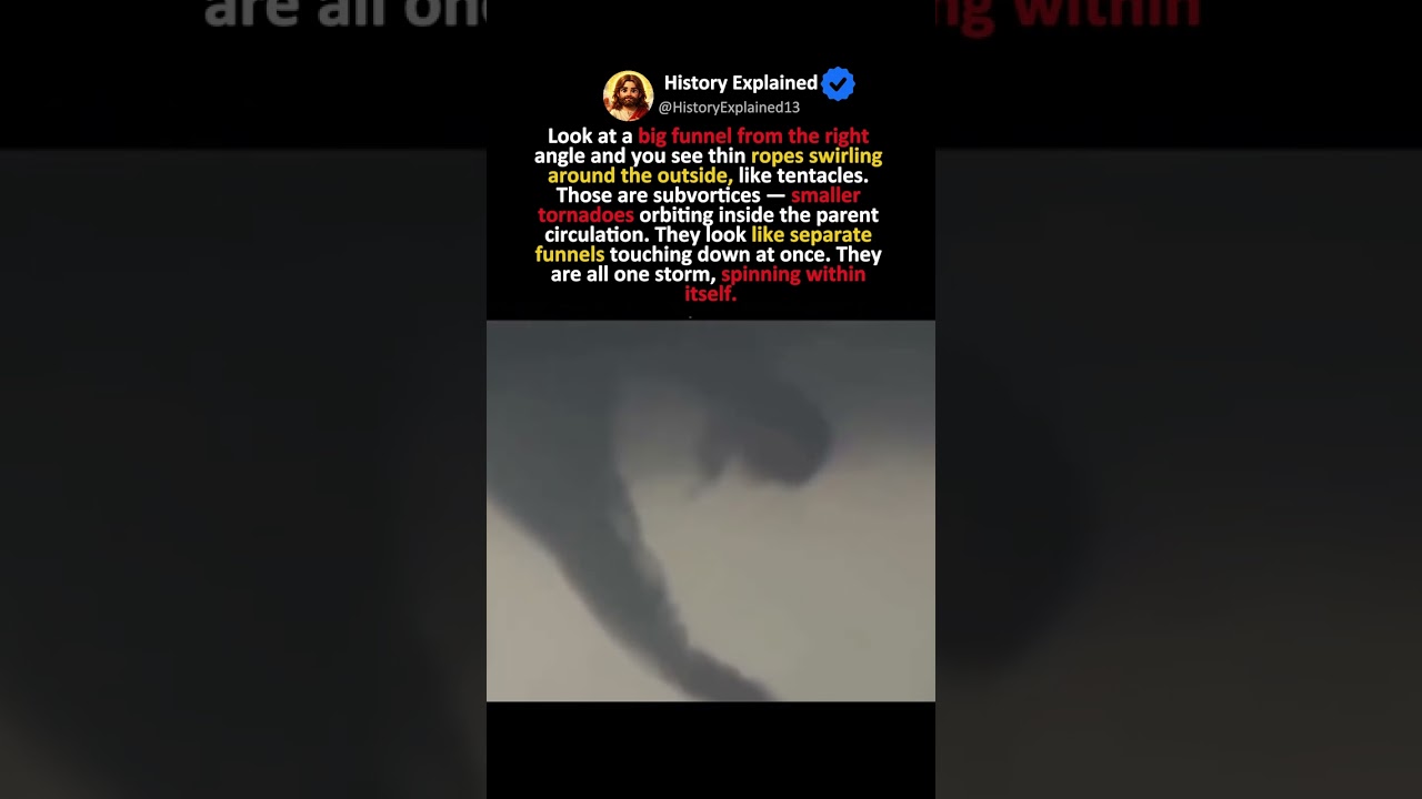 IT IS NOT ONE TORNADO