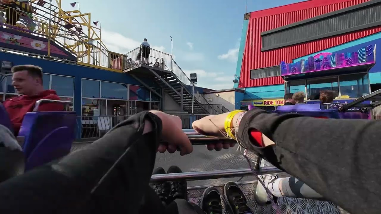 Skegness Pleasure Beach Twister POV