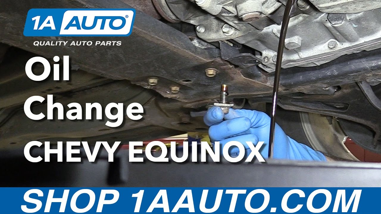 How to Change Engine Oil 05-09 Chevy Equinox