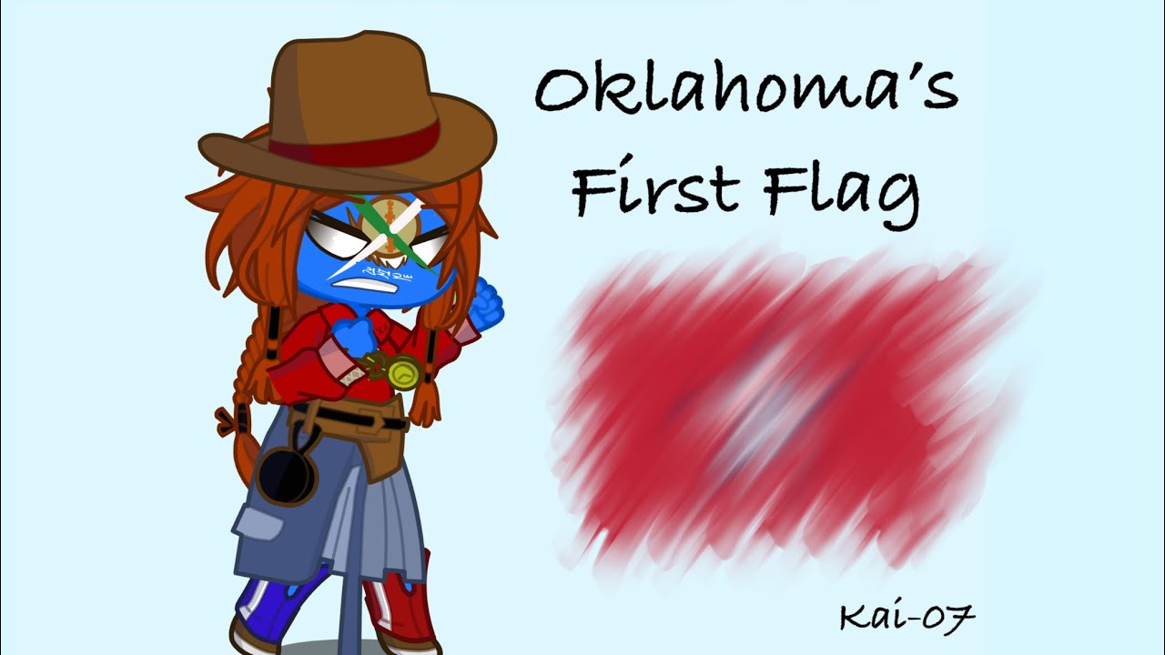 Oklahoma’s First Flag (Statehumans and Countryhumans)