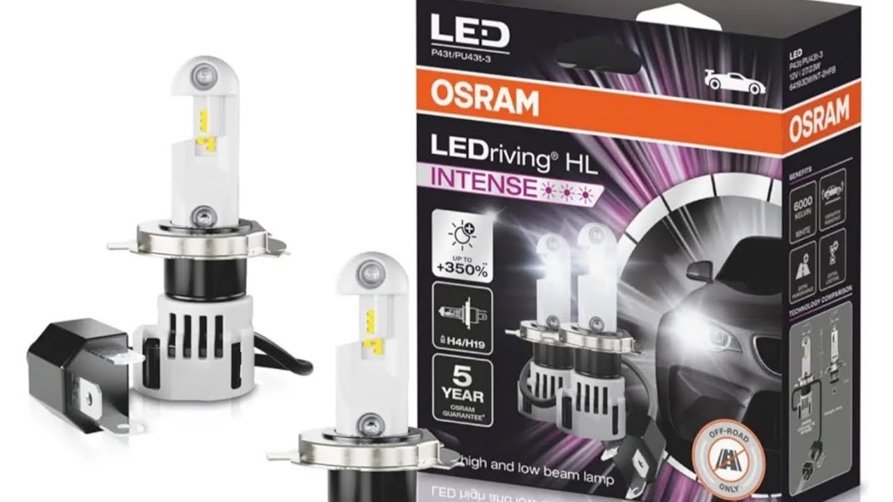 Lampade a Led Osram H4 Intense su Nuovo Suzuki Jimny Pro