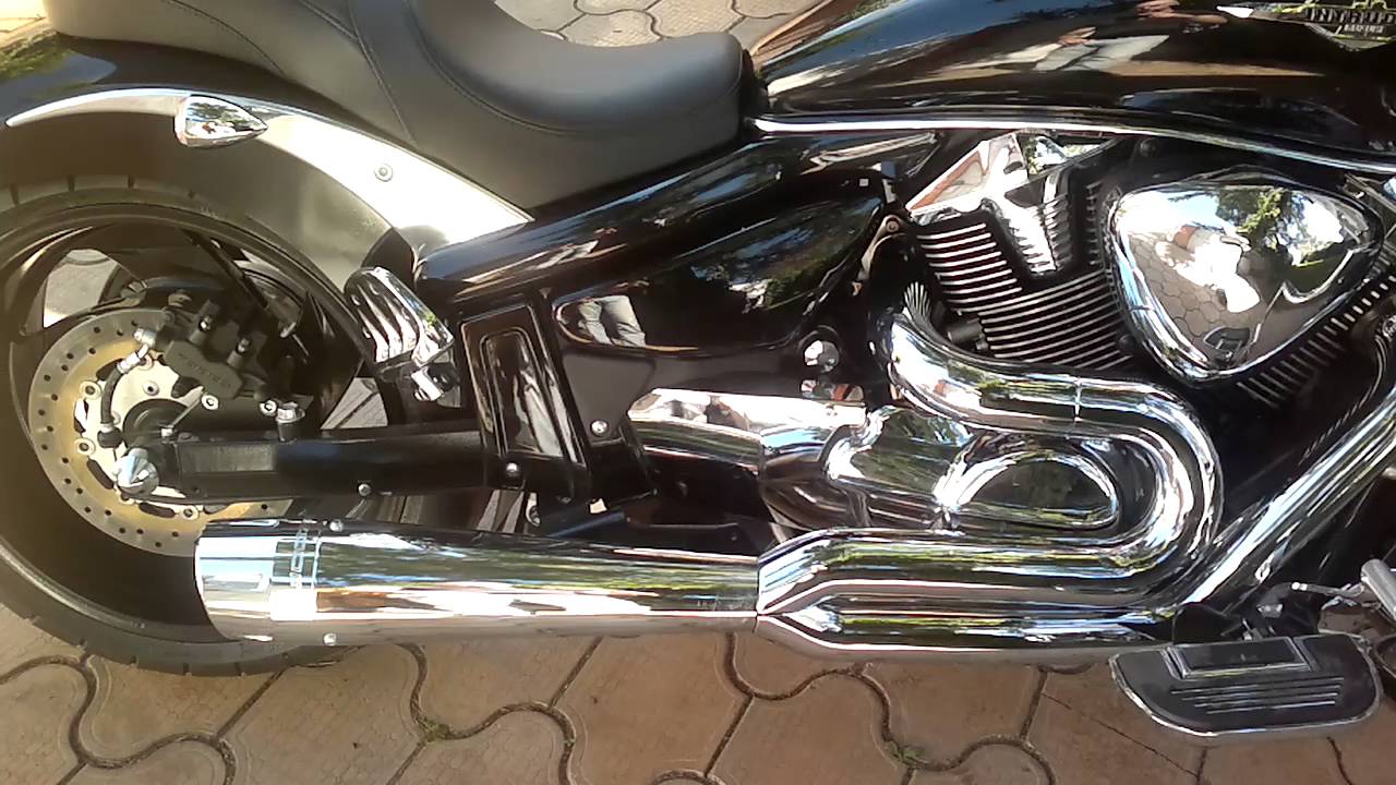 Легкий кастом Канадца Suzuki M1800R от начала и до финала.
