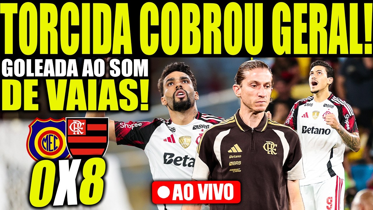 P&Oacute;S-JOGO MADUREIRA 0X8 FLAMENGO AO VIVO! COLETIVA DO FILIPE LU&Iacute;S! AN&Aacute;LISE, NOT&Iacute;CIAS E DEBATE!