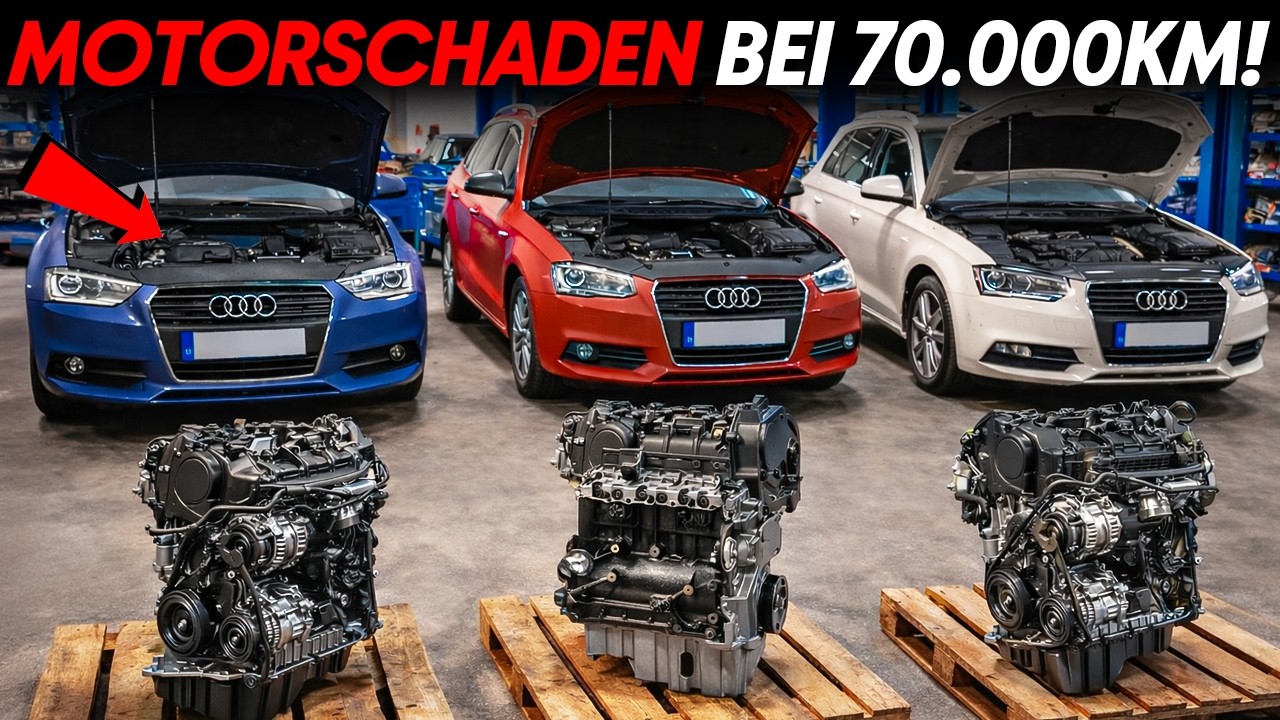 Motorschaden GARANTIERT! 7 AUDI Motoren, die KEINE 90 000 Kilometer halten!