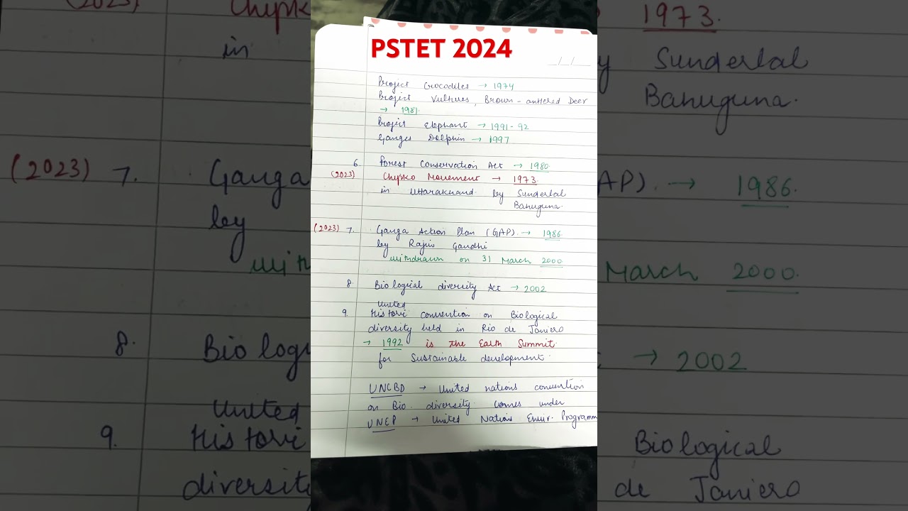 PSTET2024|Important dates to remember|Science #pstet2024 #pstetpaper2 #pstet #shorts #shortsvideo