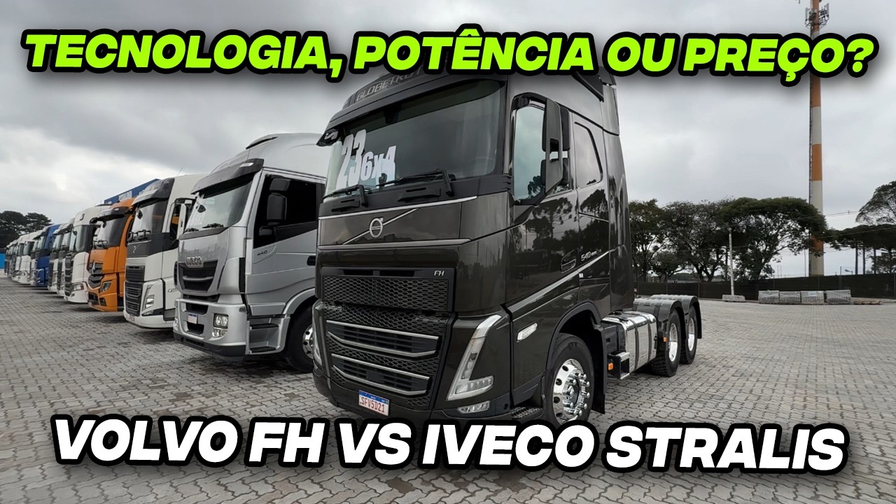 Volvo FH 540 2021 e 2023 ou Stralis 440 HI-Way? Veja os detalhes