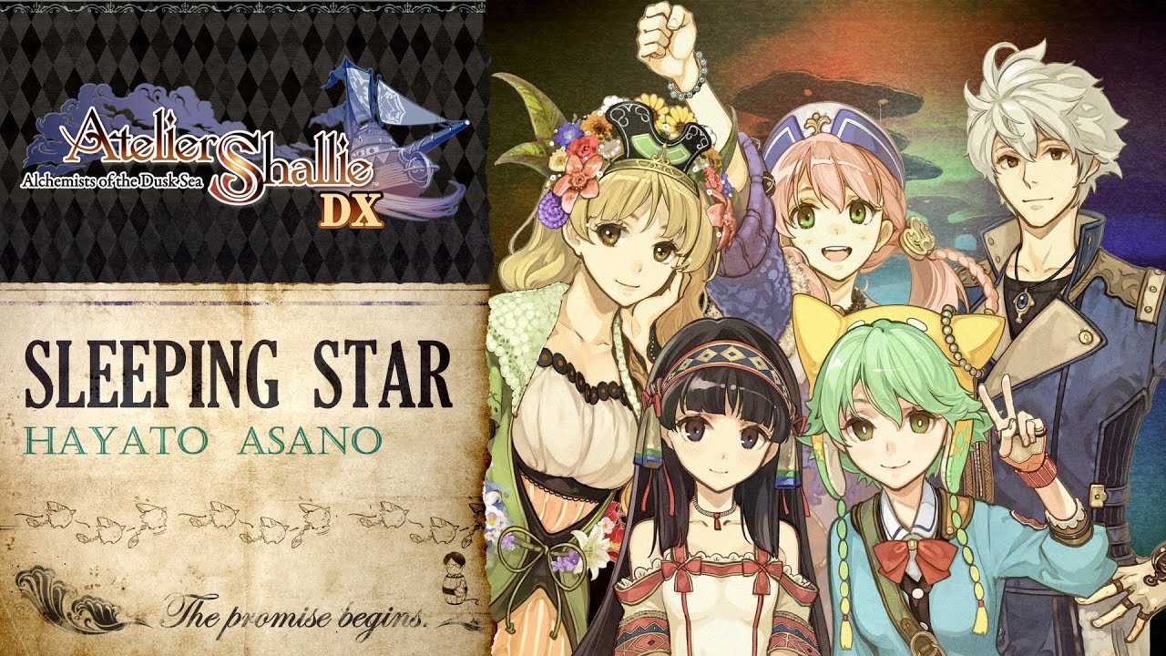 SLEEPING STAR (Highest Quality Audio) - Atelier Shallie DX [4K]