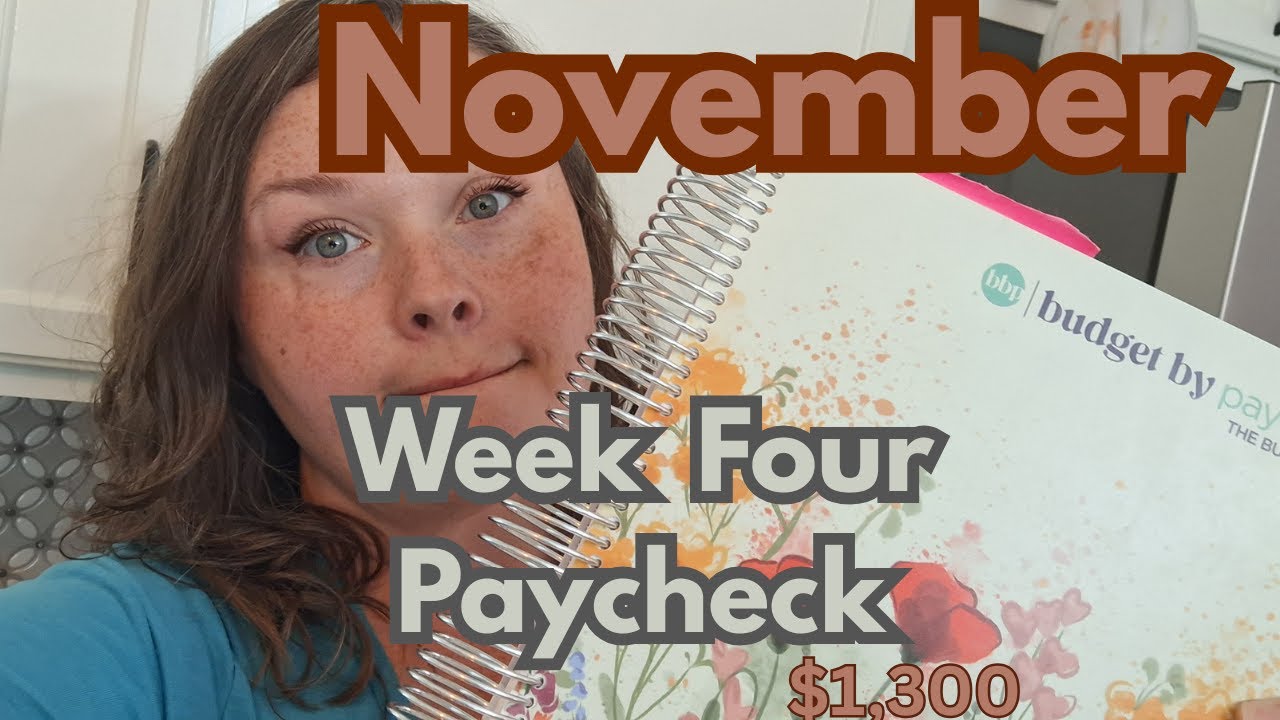 Budgeting $1,300 Payday Zero-based weekly budgeting with a  Low Middle Class Income