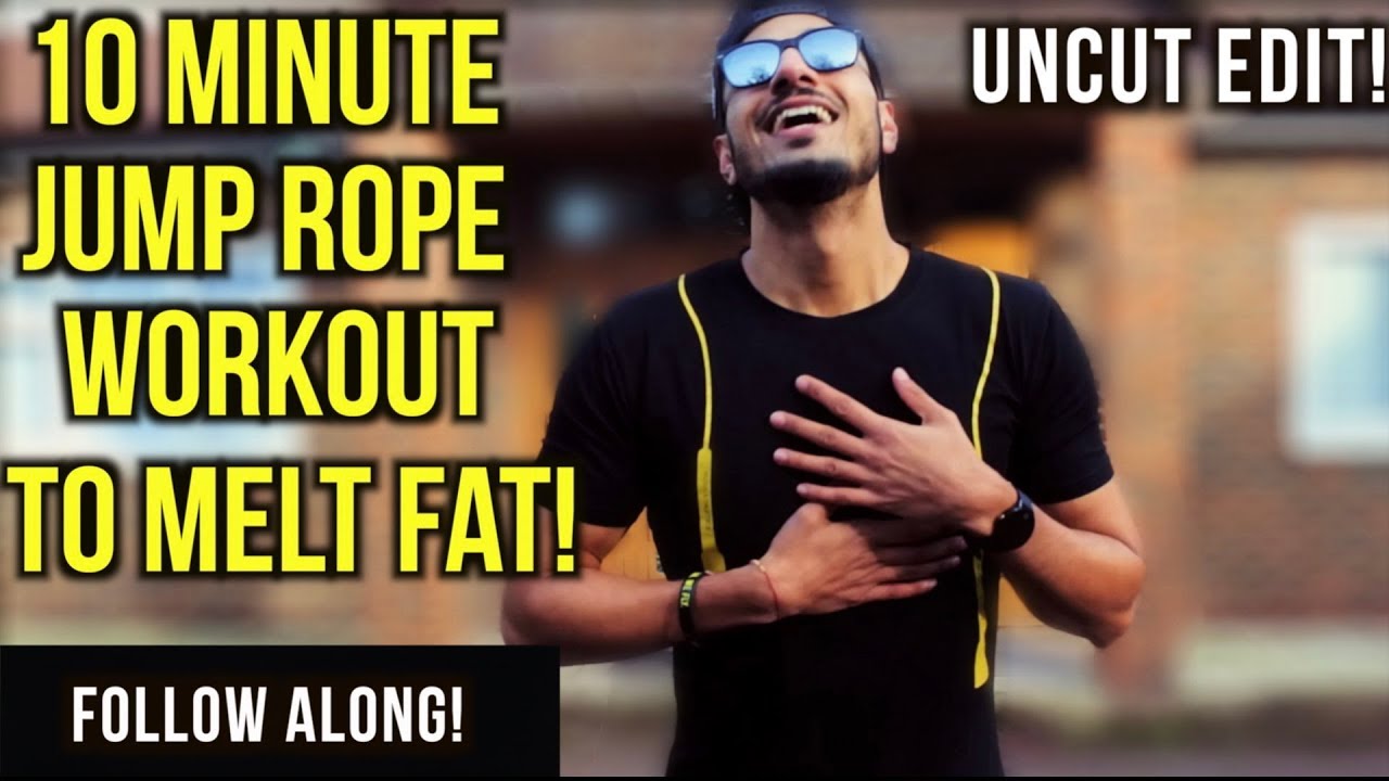10-Minute Jump Rope Workout to Lose Weight Fast!! FOLLOW ALONG IN REAL-TIME