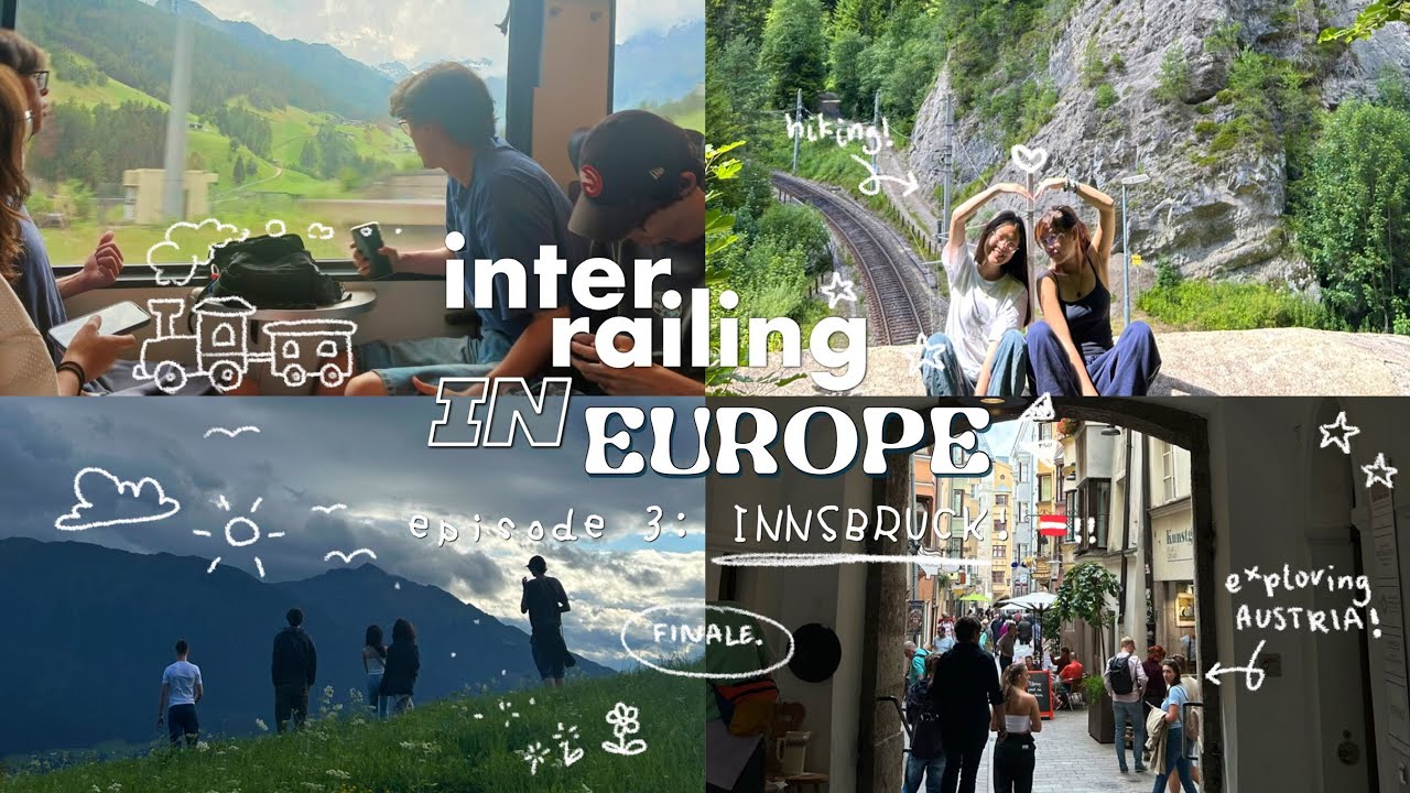 exploring INNSBRUCK 🇦🇹⛰️ interrailing in EUROPE: ep3
