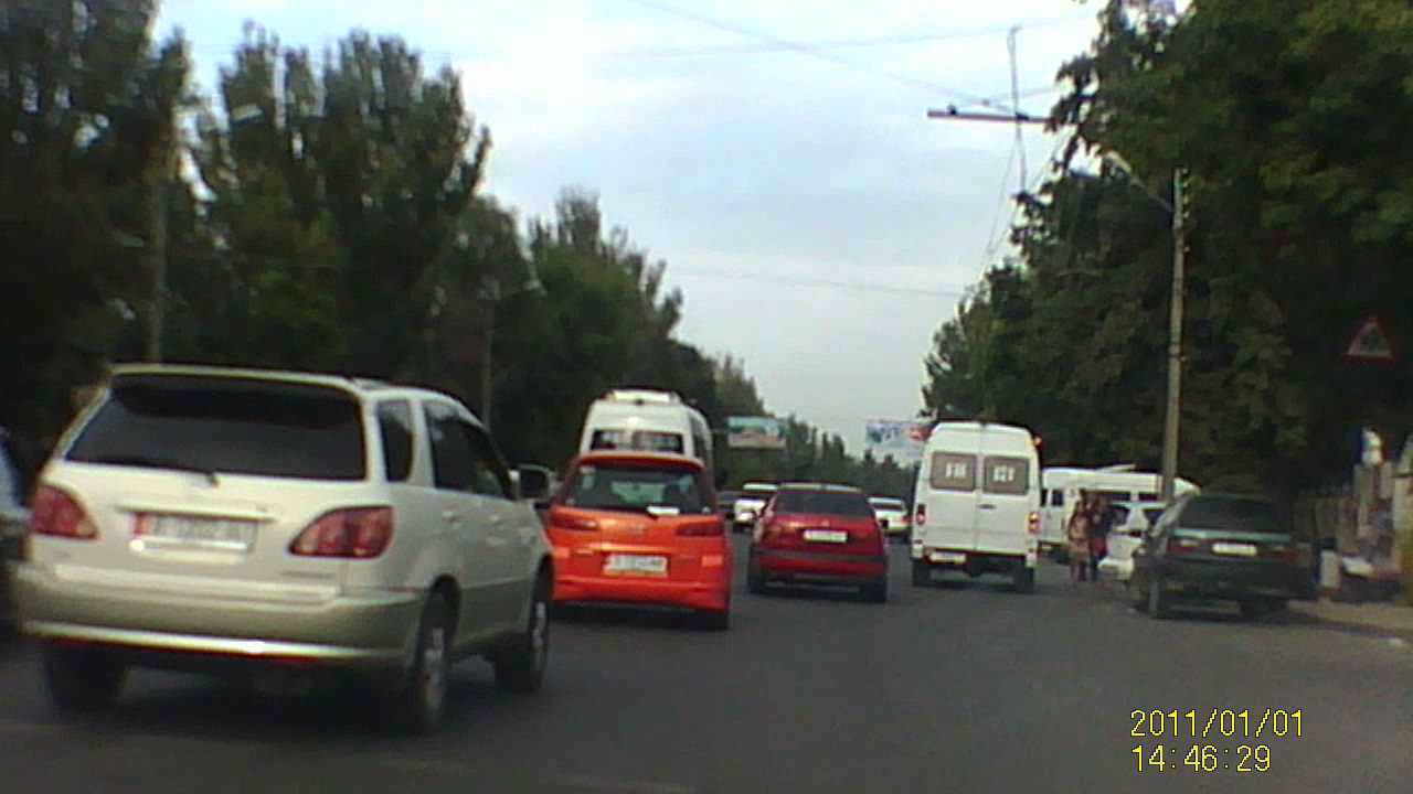 Пример видео с авторегистратора HDDVR