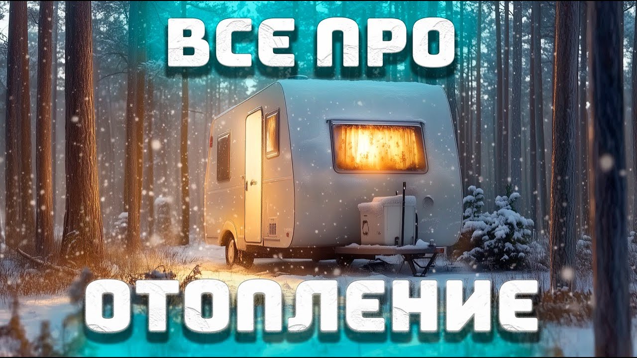 ТЕСТ автодома: как быстро прогреется и можно будет жить? | лайфхаки обогрев прицепа дачи