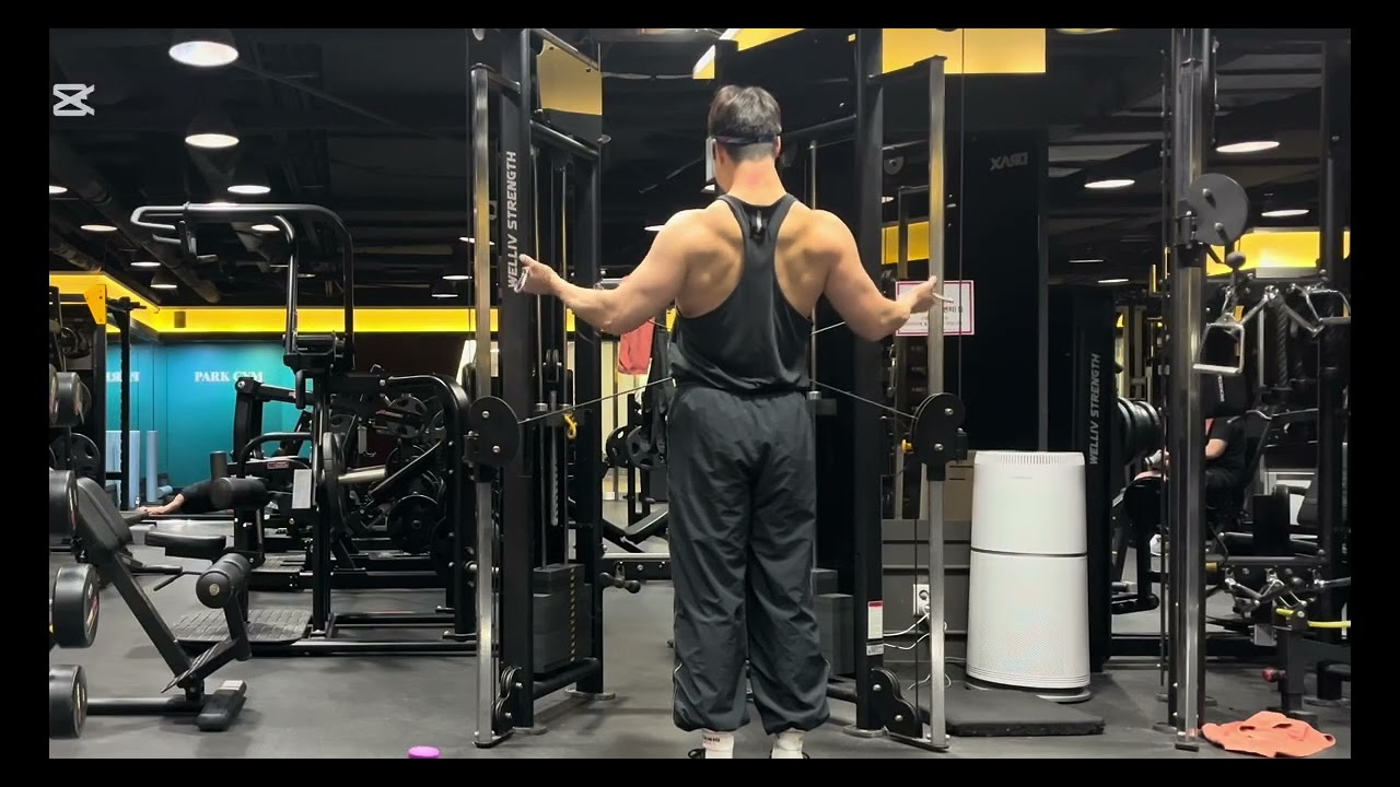 어깨 운동 했습니다.#bodybuilding 