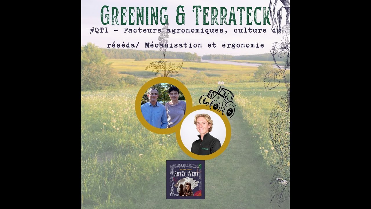 🚜Quinzaine de L'Agriculture Tinctoriale 2 Jour 1  : R&eacute;s&eacute;da, facteurs agronomiques, m&eacute;canisation...