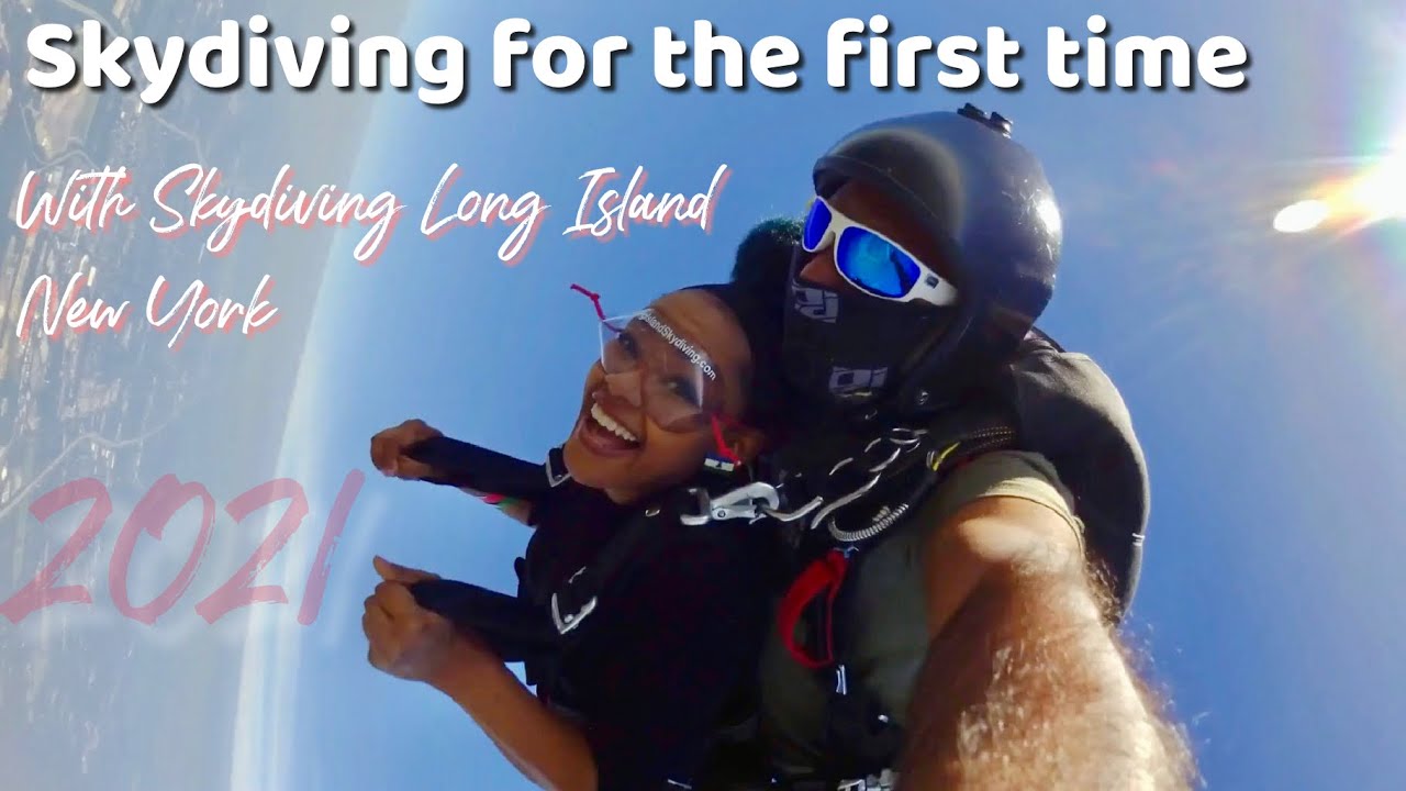 My 1st time SKYDIVING | Skydiving Long Island New York 🪂
