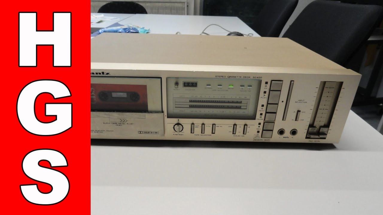 Marantz Stereo Cassette Deck SD 420 ✔️