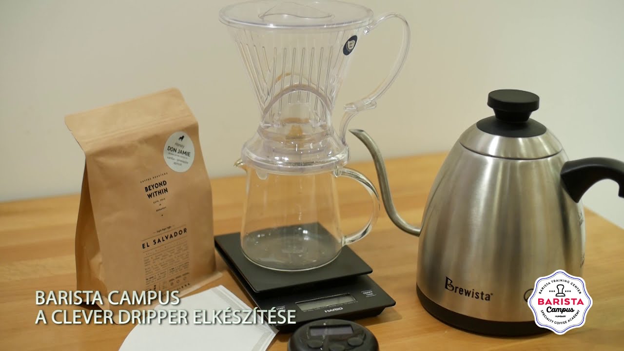 Barista Tanfolyam - Filter kávé: Clever Dripper